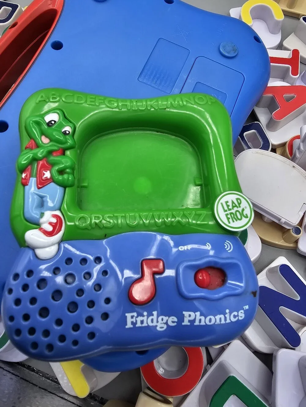 LeapFrog Word Whammer Fridge Phonics Learning Toys Lot Massive Letters Reading